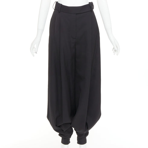 Women's Alexandre Vauthier Wool Barrel Pants