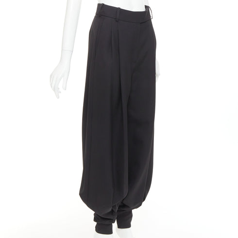 Women's Alexandre Vauthier Wool Barrel Pants