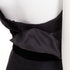 Women's Alexandre Vauthier Velvet Belt Satin Dress