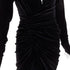 Women's Alexandre Vauthier Velvet Wrap Draped Gown