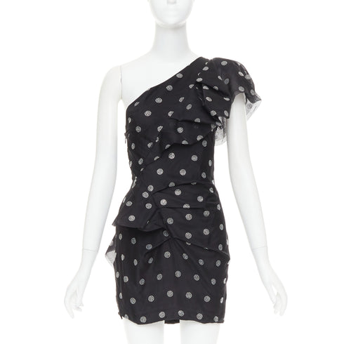 Women's Alexandre Vauthier Crystal One Shoulder Dress