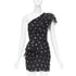 Women's Alexandre Vauthier Crystal One Shoulder Dress