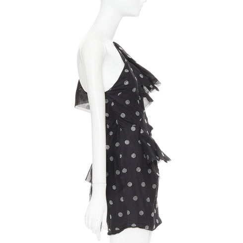 Women's Alexandre Vauthier Crystal One Shoulder Dress
