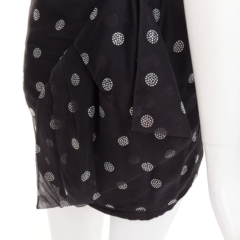 Women's Alexandre Vauthier Crystal One Shoulder Dress