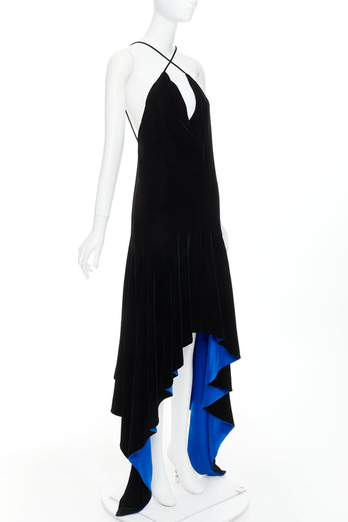 Women's Alexandre Vauthier Velvet Slip Dress