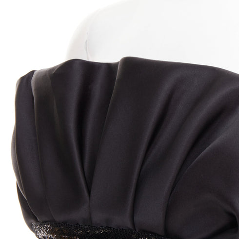 Women's Alexandre Vauthier Satin Sequin Mini Dress