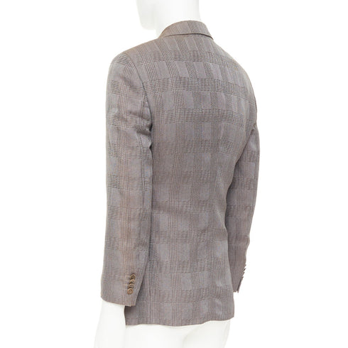 Men's Giorgio Armani Houndstooth Plaid Blazer