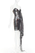 Women's Alexandre Vauthier Lame Drape Dress