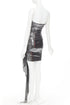 Women's Alexandre Vauthier Lame Drape Dress
