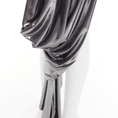 Women's Alexandre Vauthier Lame Drape Dress