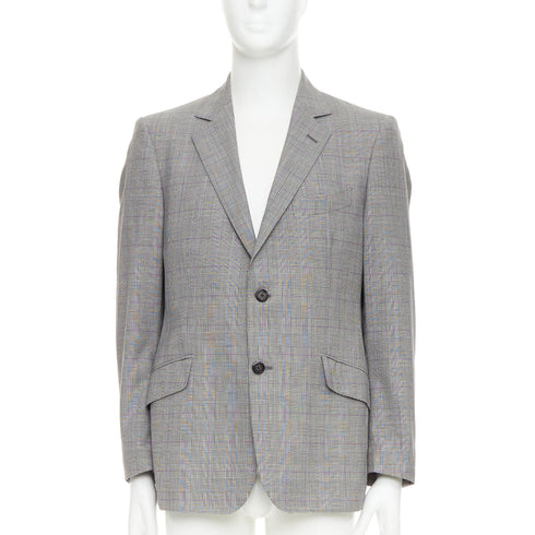 Men's Etro Houndstooth Single Breasted Blazer
