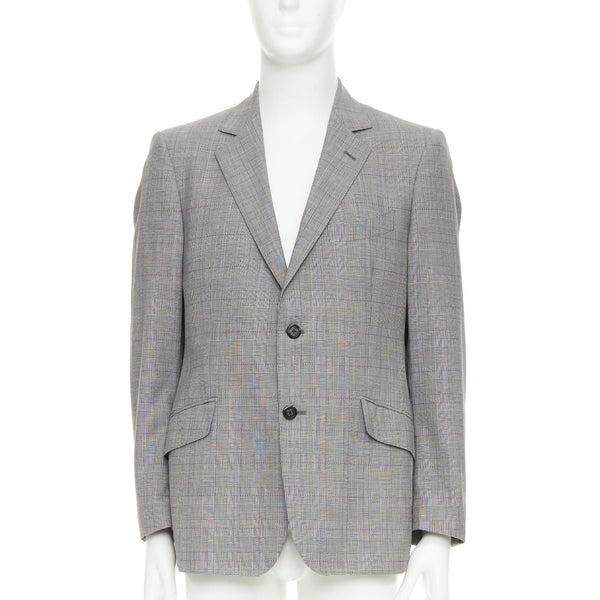 Men's Etro Houndstooth Single Breasted Blazer