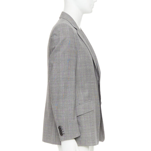 Men's Etro Houndstooth Single Breasted Blazer