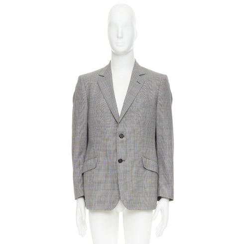 Men's Etro Houndstooth Single Breasted Blazer