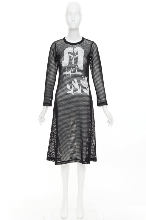 Women's Comme Des Garcons 2019 Net Mesh Dress
