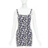 Women's Reformation Becky Daisy Print Mini Dress