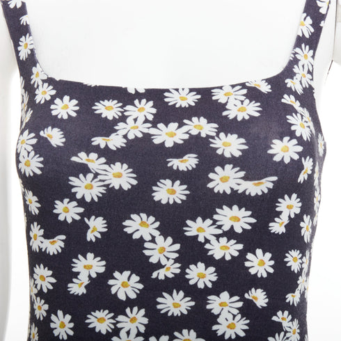 Women's Reformation Becky Daisy Print Mini Dress
