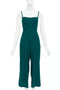 Women's Reformation Forest Green Cropped Jumpsuit