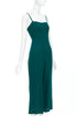 Women's Reformation Forest Green Cropped Jumpsuit
