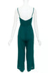 Women's Reformation Forest Green Cropped Jumpsuit