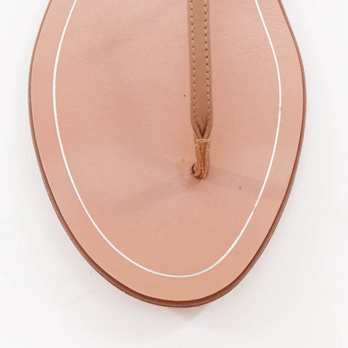 Women's Aquazzura Leather Flat Sandals