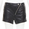 Women's Nanushka Faux Leather Biker Shorts