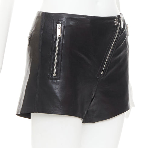 Women's Nanushka Faux Leather Biker Shorts