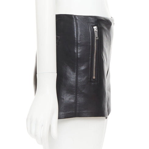 Women's Nanushka Faux Leather Biker Shorts