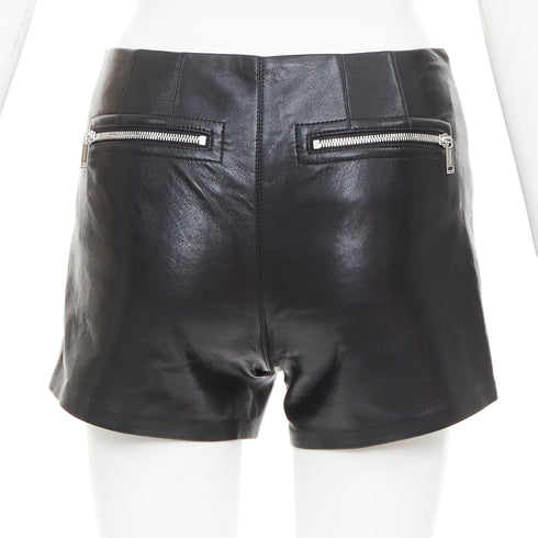 Women's Nanushka Faux Leather Biker Shorts