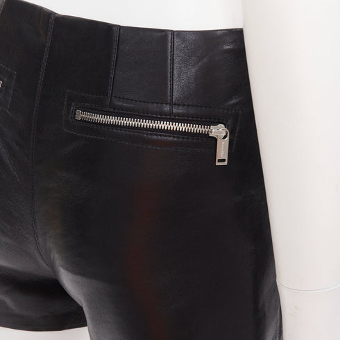 Women's Nanushka Faux Leather Biker Shorts