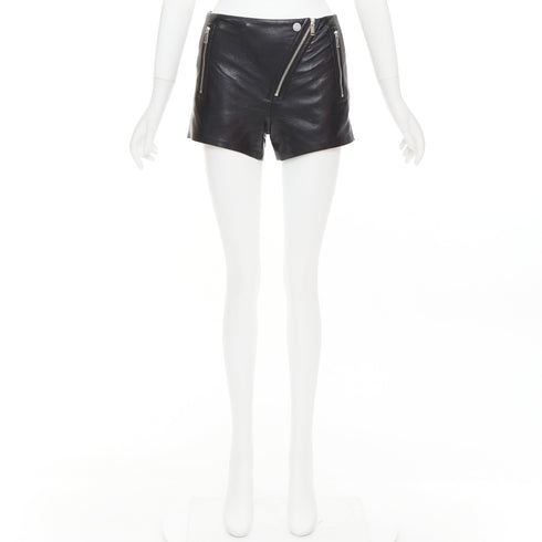 Women's Nanushka Faux Leather Biker Shorts