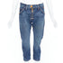 Women's Dsquared2 Crab Button Crop Denim Jeans
