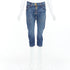 Women's Dsquared2 Crab Button Crop Denim Jeans