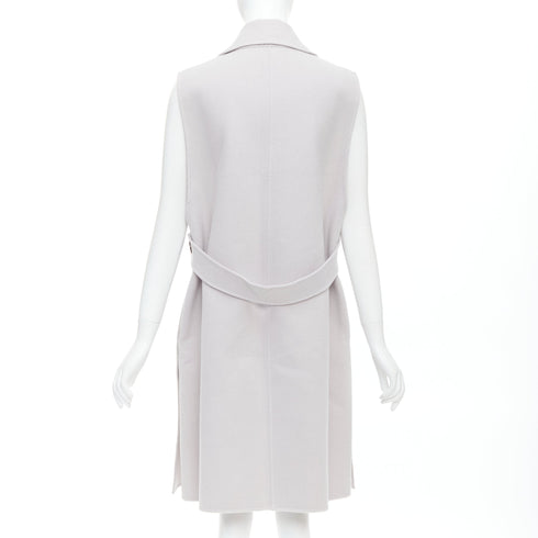 Women's Jil Sander Wool Blend Double Vest Coat