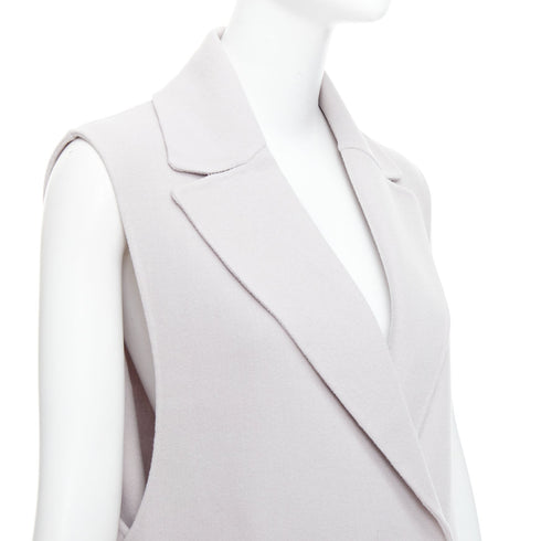 Women's Jil Sander Wool Blend Double Vest Coat