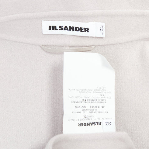 Women's Jil Sander Wool Blend Double Vest Coat