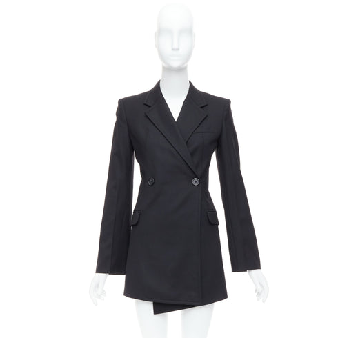 Women's Helmut Lang Wool Blend Twill Blazer