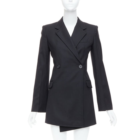 Women's Helmut Lang Wool Blend Twill Blazer