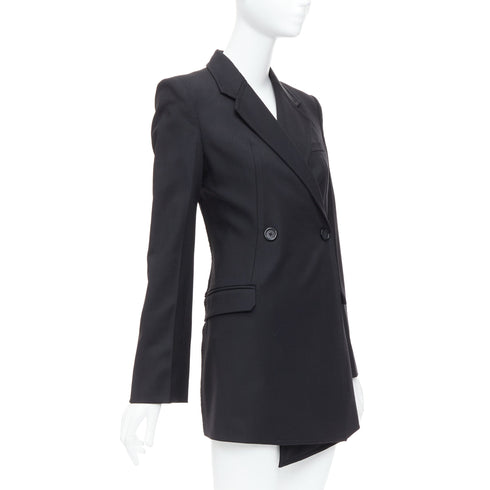 Women's Helmut Lang Wool Blend Twill Blazer