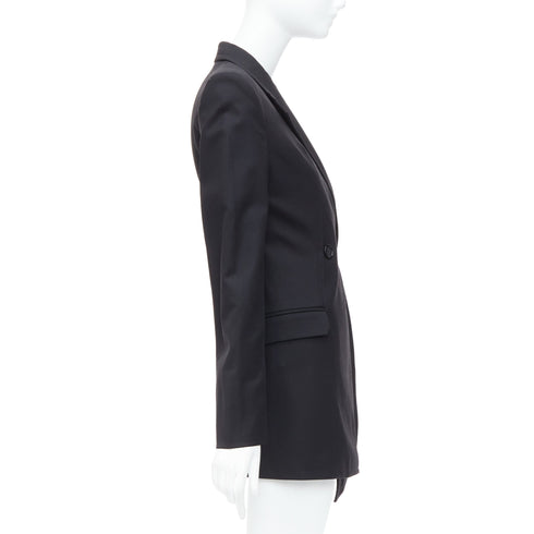 Women's Helmut Lang Wool Blend Twill Blazer