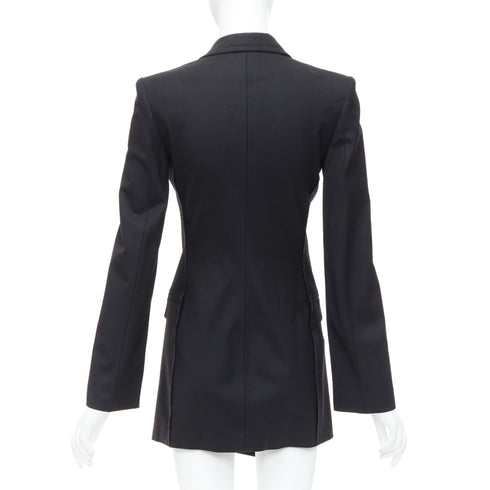 Women's Helmut Lang Wool Blend Twill Blazer
