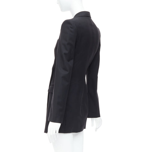Women's Helmut Lang Wool Blend Twill Blazer