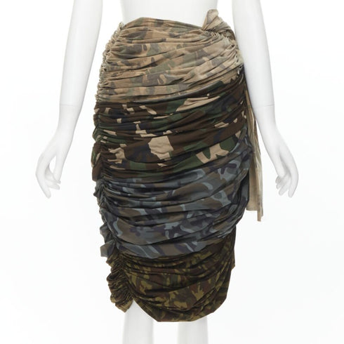 Women's Comme Des Garcons 2005 Ruched Skirt