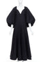 Women's Khaite Cotton Balloon Sleeve Midi Dress