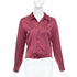 Women's Reformation Satin Embroidered Crop Jacket