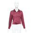 Women's Reformation Satin Embroidered Crop Jacket