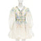 Women's Zimmermann Garden Floral Silk Linen Billow Dress