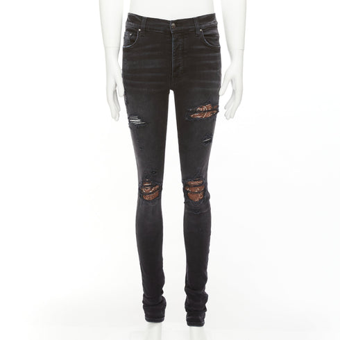 Men's Amiri Distressed Skinny Jeans
