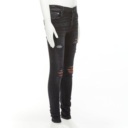 Men's Amiri Distressed Skinny Jeans