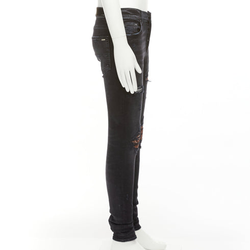 Men's Amiri Distressed Skinny Jeans